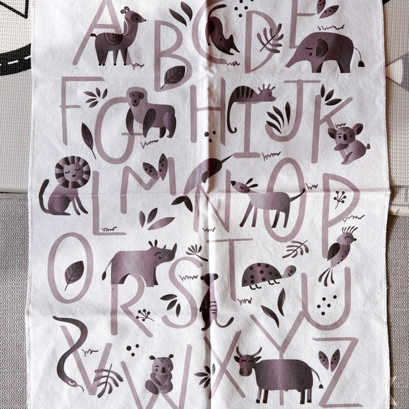Brand new canvas print animal alphabet for nursery - Picture 2 of 3
